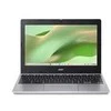 Nešiojamas kompiuteris ACER NTB Chromebook 311 (CB311-12H-C1MG), N100, 11.6" HD, 4 GB, 128 GB eMMC, UHD, „Chrome“ OS, sidabrinis