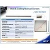 Acer Projektoriaus ekranas 70INX70IN - 1: 1 FORMAT GAIN 1.0 5.5KG