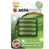 1x4 AgfaPhoto Akku NiMh Micro AAA 900 mAh
