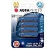 „AgfaPhoto Power“ šarminės baterijos LR06/AA, 4 vnt. lizdinėje pakuotėje