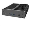 Akasa Newton WS Intel NUC korpusas, pasyvus Khlung- juodas