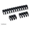 Akasa Cable Šukos Set – 3mm, juodas