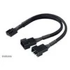 Akasa PWM Fan Splitter, 4 Pack – juodas