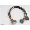 Akasa SATA Power Y Cable – 30cm, Pack of 2