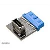 Akasa USB 3.0 to USB 3.1 20-pin Adapteris