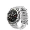 Išmanusis laikrodis Amazfit T-Rex 3, Nerudijančio plieno korpusas su pilkos spalvos silikoniniu dirželiu