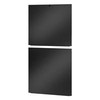 Apc Easy Rack šoninis skydelis 42U/1000mm giliai padalintas šoninis skydelis Juodas 2 vnt.
