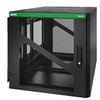 APC NETSHELTER 12U SIENINIS RACK DĖŽUTĖS SPINTELĖS ŠONINIS MONTAVIMAS NMŠ GYLIS