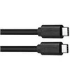AVACOM DUOMENŲ IR ĮKROVIMO KABELAS USB TYPE-C - USB TYPE-C, 40cm, Juodas