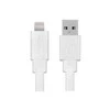 AVACOM MFI-120W USB KABELAS - ŽAIBAS, MFI SERTIFIKACIJA, 120cm, Baltas