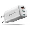 AXAGON GaN sieninis įkroviklis 3x prievadas (USB-A + 2x USB-C), PD3.0/PPS/QC4+/SFC2.0/AFC/SCP/FCP/Apple, 65W | ACU-DPQ65W