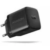 AXAGON ACU-PD20 sieninis pakrovėjas 1x QC3.0/AFC/FCP/PD type-C, 20W, juodas
