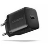 AXAGON ACU-PD30 sieninis pakrovėjas 1x QC3.0/AFC/FCP/PD type-C, 30W, juodas