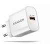 AXAGON ACU-QC18W sieninis įkroviklis 1x QC3.0/AFC/FCP/SMART, 18W, baltas