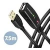 AXAGON | Aktyvus prailginimo kabelis, 7,5 m | ADR-207 | USB A tipo į USB A tipo