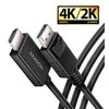AXAGON RVD-HI20C2 DisplayPort - HDMI 2.0 kabelis 1.8m 4K/60Hz