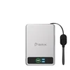 BMX SolidSafe™ 5K Solid-State Magnetic Power Bank, Sidabrinis