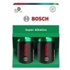 GP Baterija BOSCH 2SZT D SUPER ALKALINE LR20SA2B/00