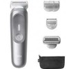 Barzdaskutė Braun Series 7 80789703 kūno plaukų kirpimo mašinėlė / skustuvas Pilka