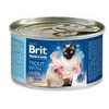 BRIT PREMIUM BY NATURE šlapias kačių ėdalas - upėtakis su kepenėlėmis 200 g