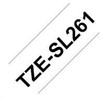 BROTHER TZESL261 36 MM Juodas ON Baltas SELF LAMINATE