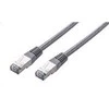 C-TECH kabelio pataisos laidas Cat5e, FTP, pilkas, 0,5 m