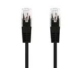 C-TECH kabelis patchcord Cat5e, UTP, juodas, 5m