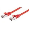 C-TECH kabelis patchcord Cat6, FTP, raudonas, 2m