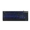 Klaviatūra C-TECH KB-104BK, juodas