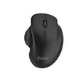 Pelė C-TECH Myš WLM-14BK Dual mode, bezdrátová, BT5.0 + 2,4GHz, 1600DPI, 6 tlačítek, USB nano receiver, juoda