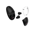 C-TECH pelė s TWS sluchátky Dual mode WLM-21, bezdrátová, BT5.0 + 2,4GHz, 1600DPI, 3 tlačítka, USB nano receiver, juoda