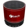 C-TECH garsiakalbis SPK-08R, bluetooth, raudonas