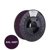 Filament 3D C-TECH PREMIUM LINE PLA RAL4007 1,75mm 1kg Violetinė violet
