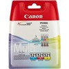 Tusz Canon Ink Multipack CLI-521 (lizdinė pakuotė su apsaugine juostele)
