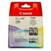 „Canon“ rašalo kasetė + fotopopierius vertės paketas | PG-510/CL-511 | Rašalo kasetė/popieriaus rinkinys | Spalva (žydra, rausvai raudona, geltona)