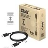 Club 3D Club3D Kabelis DisplayPort 2.1 na DisplayPort 2.1 4K120Hz/8K60Hz HDR (M/M), 1.2m, juoda