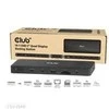 Club 3D „Club3D“ USB-C krovimo stotelė 14v1, 2xHDMI, 2xDP, 3xUSB-C, 1xUSB-C PD, 2xUSB, 1xRJ45, 1x3,5 mm, Micro SD/SD, juoda