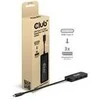 Club 3D CLUB3D CSV-1553 USB C tipo šakotuvai ir koncentratoriai, juodi