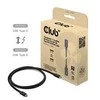 Club 3D Club3D Thunderbolt 5 kabelis, 80/120 Gbps, sertifikuotas kabelis, 1x 4K540Hz, 2x8K240Hz, PD 240W, 1m