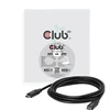 Club 3D Club3D Kabelis USB-C, 240W, 2m, juoda, Data Blocker pro bezpečné nabíjení