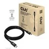 Club 3D Club3D kabelis USB4 Gen3x2 Type-C Dvipusis kabelis 8K60Hz, duomenų sparta 40 Gbps, PD 240W(48V/5A) EPR M/M 2m