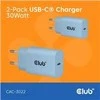 Nešiojamojo kompiuterio maitinimo adapteris Club 3D 30 W, 2 A, 15 V (CAC-3022)