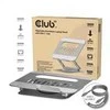 Club 3D Club3D Podstawka pod laptopa su HUB-em USB-C 100W 360° 4K60Hz