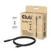 Club 3D CLUB3D CAC-2502 kabelis USB 1 m USB C Juodas
