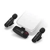 Mikrofonas Connect IT CONNECT IT Mikrofonas ClipMic 2x Bezprzewodowy Lavalier mikrofon su odbiornikiem złącze Lightning juoda