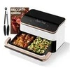 Gruzdintuvė Cosori CAF-TF101S-WEUR Dual Blaze TwinFry Wi-Fi 10 l balta