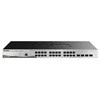 Šakotuvas D-Link DGS-1210-28/ME 28 prievadų Gigabit Metro Ethernet išmanusis jungiklis, 24x GbE, 4x SFP, be ventiliatoriaus