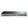 Šakotuvas D-Link | Sukraunamas išmanusis valdomas jungiklis su 10G įkėlimo nuorodomis | DGS-1510-52X/E | Tvarkoma L2 | Montuojamas ant stovo | Gigabit Ethernet (vario) jungtys kiekis 48