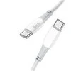 USB-C laidas į USB-C Hoco 3A 60W 1 m X70 baltas