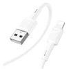 USB kabelis Hoco X83 "lightning" 1m baltas